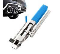 Outil De Serrage En Caoutchouc Pour Essieu - Tendeur Portable Avec Cliquet | Outil En Acier Pour Serrer Les Colliers CV, PP Et ER Pour Réparer L'arbre De Transmission Et La Suspension Du Véhicule