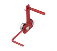 Outil de serrage pour barre de tronçonneuse - Pour entretien de barre de guidage, construction en métal avec cadre fixe - Rouge