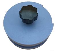 Outil de serrage pour bracelet de montre pour processus de polissage conçu pour l'intégration avec des étaux d'établi standard et des gabarits d'horloger (bleu clair)