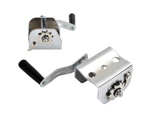 Outil de serrage pour filet de badminton - Dispositif de serrage à manivelle - Treuil en métal pour entraînement sportif, compétition, école, tennis