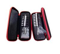 Outil de serrurier 1 pièce HUK 6 Cut et 1 pièce 8 Cut Premium Tibbe Lock Pick and Decoder Fast Opener