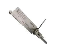 Outil de serrurier professionnel LiShi 2 en 1 pour crocheter et décoder les serrures et les clés (SC1-L)