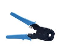 Outil de sertissage 3 en 1 pour câbles Ethernet Cat5 Cat5e Cat6 avec construction en acier et poignée ergonomique pour connecteurs de câble téléphonique RJ45 RJ11 Outil de sertissage modulaire