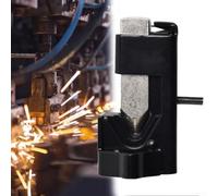 Outil de sertissage à ressort pour câble de type marteau pour 8 AWG à 4/0 AWG pour câbles de soudage audio de batterie, connecteur de borne en acier robuste, dispositif de compresseur, finition noire