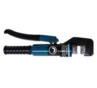 Outil de sertissage coupe hydraulique cosse câble fil sertisseur 10 tonnes, coupe-câble 8 matrices for l'acier inoxydable 4 à 70 mm Poignée confortable