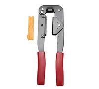 Outil de sertissage de câble Yth214 pour câbles plats et connecteurs IDC Pince à sertir multi-fonctionnelle avec pince coupante intégrée pour l'assemblage d'accessoires PC