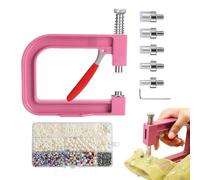 Outil de sertissage de perles - Machine à strass | Applicateur de rivets faits main pour bijoux, vêtements, décoration, fête de mariage, sac à main