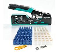 Outil de sertissage Ethernet modulaire tout-en-un Cat5 Cat6 Cat7,kit d'outils de sertissage