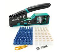 Outil de sertissage Ethernet modulaire tout-en-un Cat5 Cat6,kit d'outils de sertissage