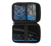 Outil de sertissage pour connecteurs RJ45 avec poignée ergonomique et durabilité en acier au carbone pour une utilisation répétée (bleu)