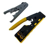 Outil de sertissage pour connecteurs Standard RJ45 RJ12 CAT5 CAT6, pour prises modulaires blindées