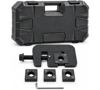 Outil De Sertissage Pour Tuyaux De Climatisation, Kit De Sertissage Pour Tuyaux De Climatisation Automobile, Sertisseuse Manuelle Avec Matrices N° 6, 8, 10 Et 12, Montage Sur Établi Ou Étau Pour
