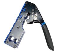Outil de sertissage supérieur tout en un, coupeur de passage pour connecteurs modulaires RJ45 Cat7 Cat6 Cat5 RJ11 rj12