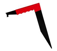 Outil de service de flamme flexible mettant en évidence la poignée de facilité de construction permanente pour une utilisation prolongée Poignée flexible de fer à creuser de pompier