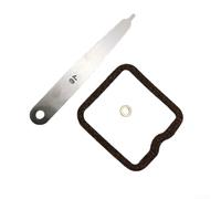 Outil de service de soupape de moteur pour 4-MIX FS90 FS110 FS130 Kit de réglage de soupape avec joints en acier inoxydable et cuivre, kit d'entretien pour débroussailleuse