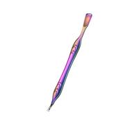 Outil De Soin Des Ongles Polyvalent Portable Poussoir À Cuticules Bords Lisses Pour Une Coupe Efficace Exfoliation De La Peau En Toute Sécurité Poussoir En Alliage Professionnel