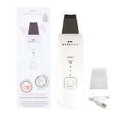 Outil de soin du visage STYLPRO 4 modes, utilise la technologie ultrasonique ionique pour déboucher les pores, nettoyer en profondeur, hydrater + réduire les rides, rechargeable, étui en silicone