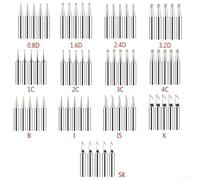 Outil de soudure de précision 5 pièces 900 MT Embouts en cuivre pour correction de pontage (900M-T-3C)