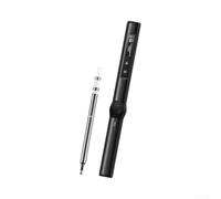 Outil de soudure portable HS-01 pour réparation de bricolage en plein air | Corps en alliage d'aluminium, poignée antidérapante en silicone, construction de type C pour prise en charge PD 65 W