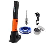 Outil de soudure sans fil - Kit de fer électrique portable, largement utilisé à piles | Affichage numérique de la température - Stylo à souder de précision pour l'entretien des circuits imprimés, les