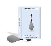 Outil de soulagement de la pression dans l'oreille, soulage l'oreille interne, silicone, soulage les migraines en cas de maux de tête, convient pour les voyages en avion et en voiture, maison, bureau,