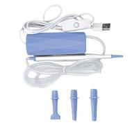 Outil de strass - Outil de pointillage d'ongles - Sélecteur sous vide USB - Embout d'aspiration électrique - Design léger et portable - Projets d'artisanat - 15 cm - Blanc - 1 pièce - 165 g