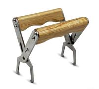 Outil de support de cadre pour apiculteurs en acier inoxydable résistant à la rouille, conçu pour saisir et soulever en toute sécurité les cadres de ruche pour une gestion efficace