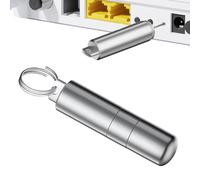 Outil de Suppression de Carte - Aiguille Porte-clés 2 en 1, Dispositif d'éjection Portable Compact, extracteur Universel de Broches de téléphone | Gadget Porte-clés Pratique avec Pointe en métal |