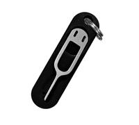 Outil de Suppression de Carte, Outil de Suppression de Carte - Ouvre-Aiguille pour - Étui de Protection en Silicone, Outil d'ouverture du Plateau de Cartes avec Porte-clés détachable, breloque
