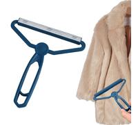 Outil de suppression de duvet-grattoir à peluches 2 en 1, grattoir à pince sans mèches, nettoyant pour peluches à double face, grattoir à peluches en bois pour pulls et Mo