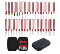 Outil De Suppression De Goupilles De Câblage - Kit De Réparation Électrique De 38 Pièces, Ensemble D'éjection Terminal En Acier Inoxydable, Extracteur Universel Pour Goupilles De Connecteur, Impu
