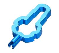 Outil De Suppression De Noyau De Valve - Clé Anglais Multifonction, Conception De Corps En Aluminium, Outil De Réparation Compact, Extracteur De Noyau Standard | Pratique Equizzat