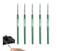 Outil de suppression des broches électriques, kit d'outils de suppression de bornes, outil de depinning extracteur de 5 pièces, ensemble d'outils de suppression de terminaux