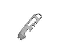 Outil de survie en métal léger avec échelle, Stone Wash | Clés hexagonales intégrées et échelle de mesure pratique pour les aventures de randonnée en camping, équipement de