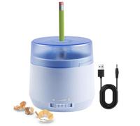 Outil de taille-crayon de couleur - Meuleuse à piles de 8,9 cm, accessoire d'écriture de bureau portable, machine de coupe à pointe lisse | Électrique Pour Étude Apprentissage Studio
