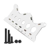 Outil de taille de calibre Bolt, identificateur de filetage double face, 5,91 x 2,36 pouces, vérificateur de et de boulon précis en acier inoxydable pour atelier, meubles, installation