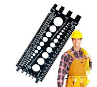 Outil de taille de jauge de filetage, vérificateur de vis de boulon | Jauge de pas de filetage pour mesurer les boulons, écrous et vis avec précision et facilement