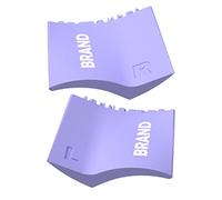 Outil de tampon pour cils inférieurs, eyeliner et protecteur de mascara, pochoir de précision pour une application de maquillage sans taches, fabriqué en silicone réutilisable, 3,5 x 3,2 x 14,5 cm