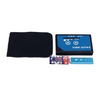 Outil de test de diamant Sélecteur de bijoux portable avec indicateur LED Fonction d'alarme sonore pour montres Pierres précieuses en saphir Matériau plastique léger Comprend 2