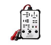 Outil de Test de Relais Auto,Testeur Haute Précision 12V 24V Universel,Outil de Diagnostic Automobile | pour Diagnostic Auto, Véhicule, Camion, Semi-Remorque, Utilitaire, SUV, Moteurs