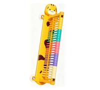 Outil de Test de Saut Vertical Réglable, sans Danger pour Le Suivi de la Croissance des Enfants - Jaune Vif, 36 X 20 X 11,5 Cm (Girafe)