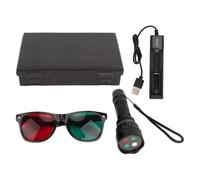 Outil De Test De Vision, Lunettes Doptométrie Portables Rouge-vert, Test De Vision Par Fusion, Détection Du Strabisme, Examen Ophtalmologique Professionnel En 4 Points