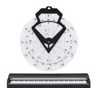 Outil de Théorie Musicale pour Guitare, Outils D'apprentissage De Guitare Murale, Livre Portable D'entraînement Pour Débutants Adultes En Apprentissage
