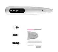 Outil de toilettage électrique silencieux pour pattes, oreilles et visage, avec chargement USB et 2 vitesses, ensemble de toilettage professionnel pour chiens