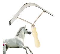 Outil de toilettage pour cheval, grattoir à sueur pour cheval, grattoir de sueur, pour cheval et vache
