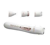 Outil de toilettage pour le visage et le corps féminin avec 3 accessoires sans danger pour la peau, épilateur portable à alimentation rapide