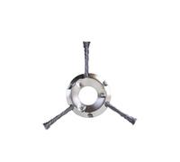 Outil de tonte en fil d'acier de 15,2 mm, tête de brosse de désherbage, tête d'élagage, pièces de tête d'élagage, tondeuse à herbe, tête de rechange en acier de 15,2 cm, la plupart des fils d'herbe