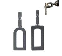 Outil de torsion de fil de perceuse électrique, tige hexagonale de 6,35 mm, très résistant pour attacher des barres d'armature, clôtures, construction et câblage