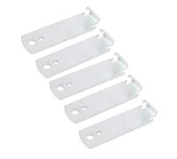 Outil de torsion de fil de poteau de clôture, acier portable 5 pièces Taille de poche Matériel de clôture agricole résistant à la rouille qui ne va pas se briser pour la réparation