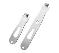 Outil de torsion de fil pour fixer solidement les fils électriques toronnés et les fils de fer dans les applications de clôture et de colonnes de ciment, avec construction métallique (E)